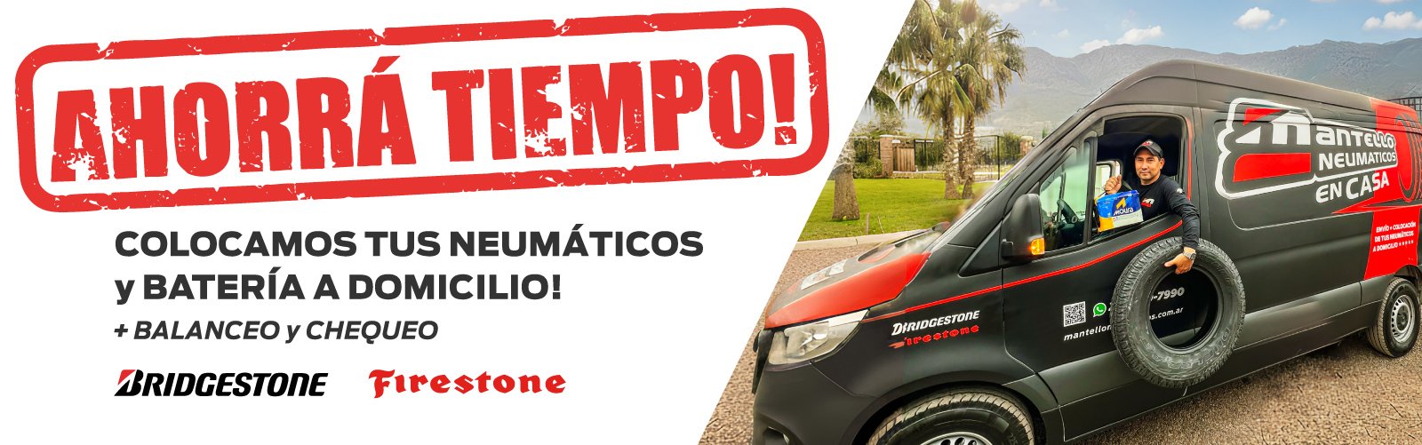 Promoción neumáticos Mantello Mendoza