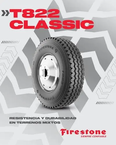 275/80-22.5  FIRESTONE T822 - Neúmático Mantello Mendoza